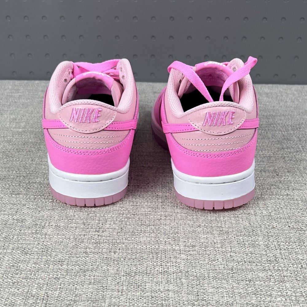 Mens 5.5 / Women 7 - Nike Dunk Low ID Pink White New Sneakers FJ2253-901 - Picture 4 of 10